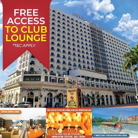 Imperial Heritage Hotel Melaka I City Centre I Free Club Lounge Access I Free Wifi I Free Parking Zewnętrze zdjęcie